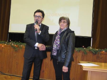 Sprejem najaktivnejših prostovoljcev v letu 2014, ob mednarodnem dnevu prostovoljstva 29